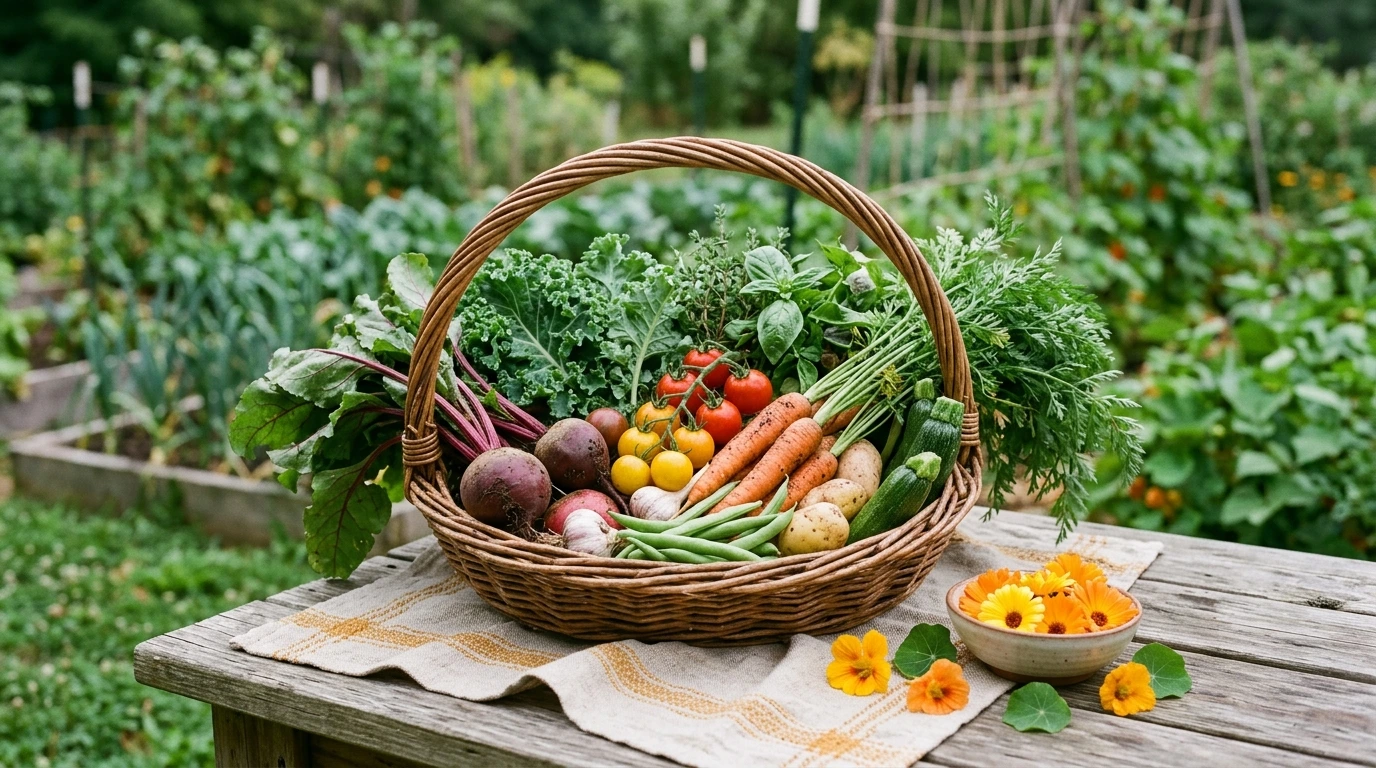 Légumes de saison potager cuisine