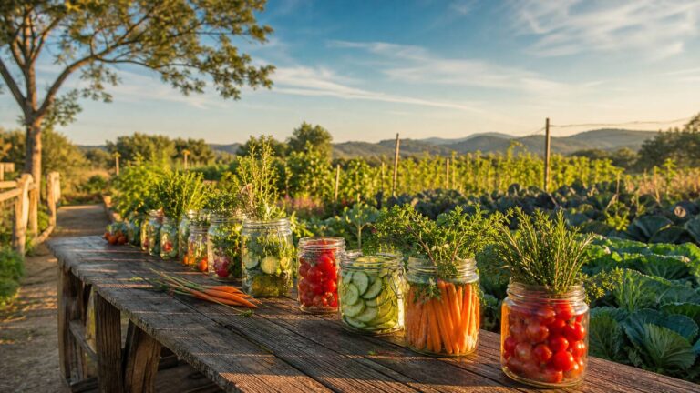 Conserves & bocaux : prolonger les saisons