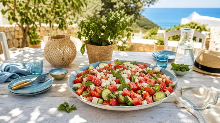 Cuisine de fraîcheur pour les fortes chaleurs