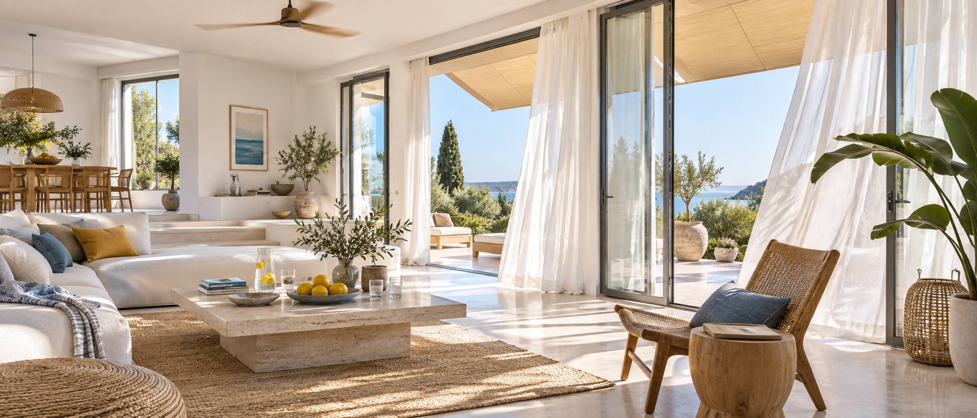 Illustration éditoriale du sujet : Comment rafraîchir sa maison sans clim : astuces et solutions efficaces