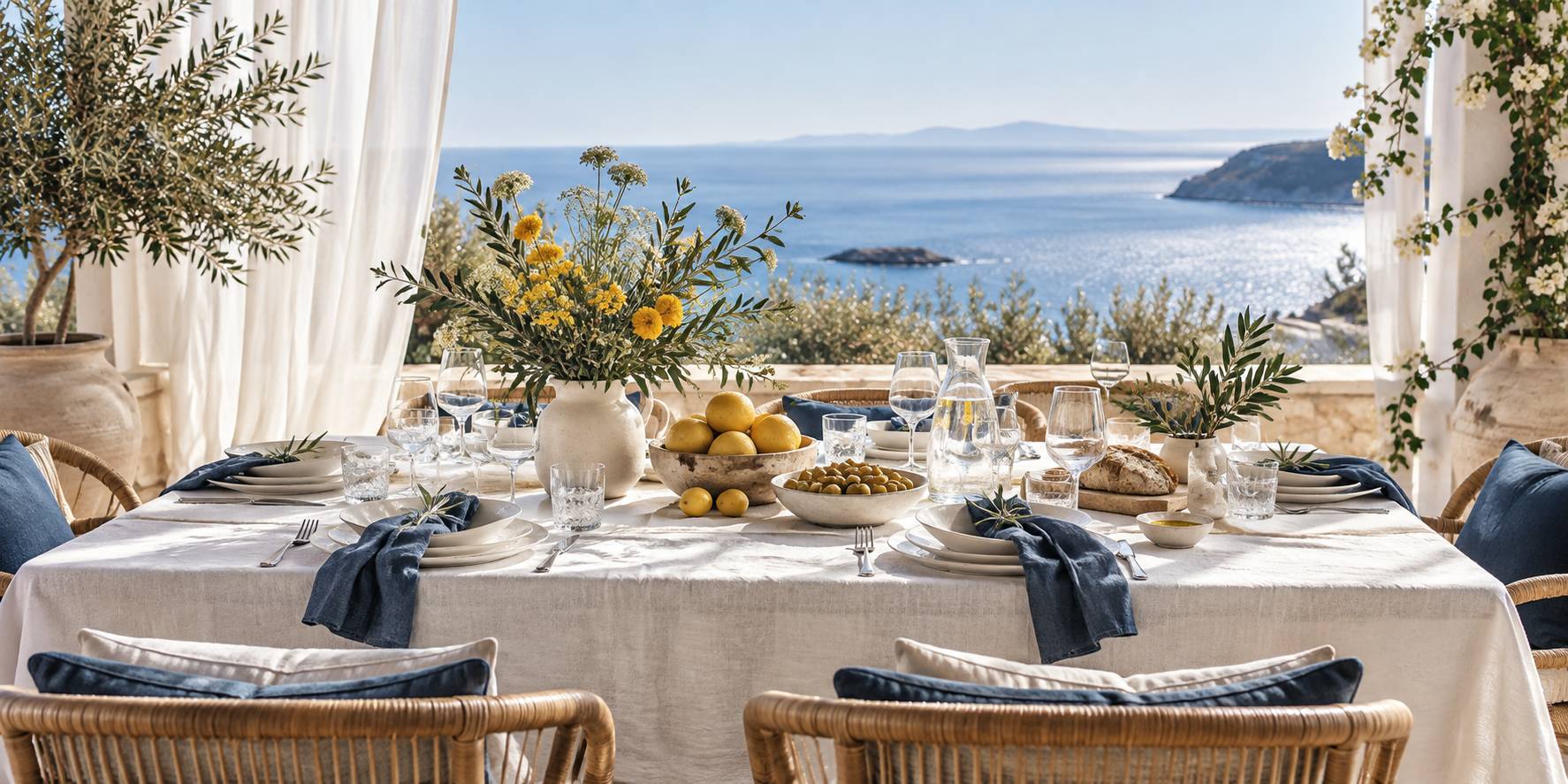 Illustration éditoriale du sujet : Décoration de table de saison : idées simples et élégantes pour chaque moment de l'année